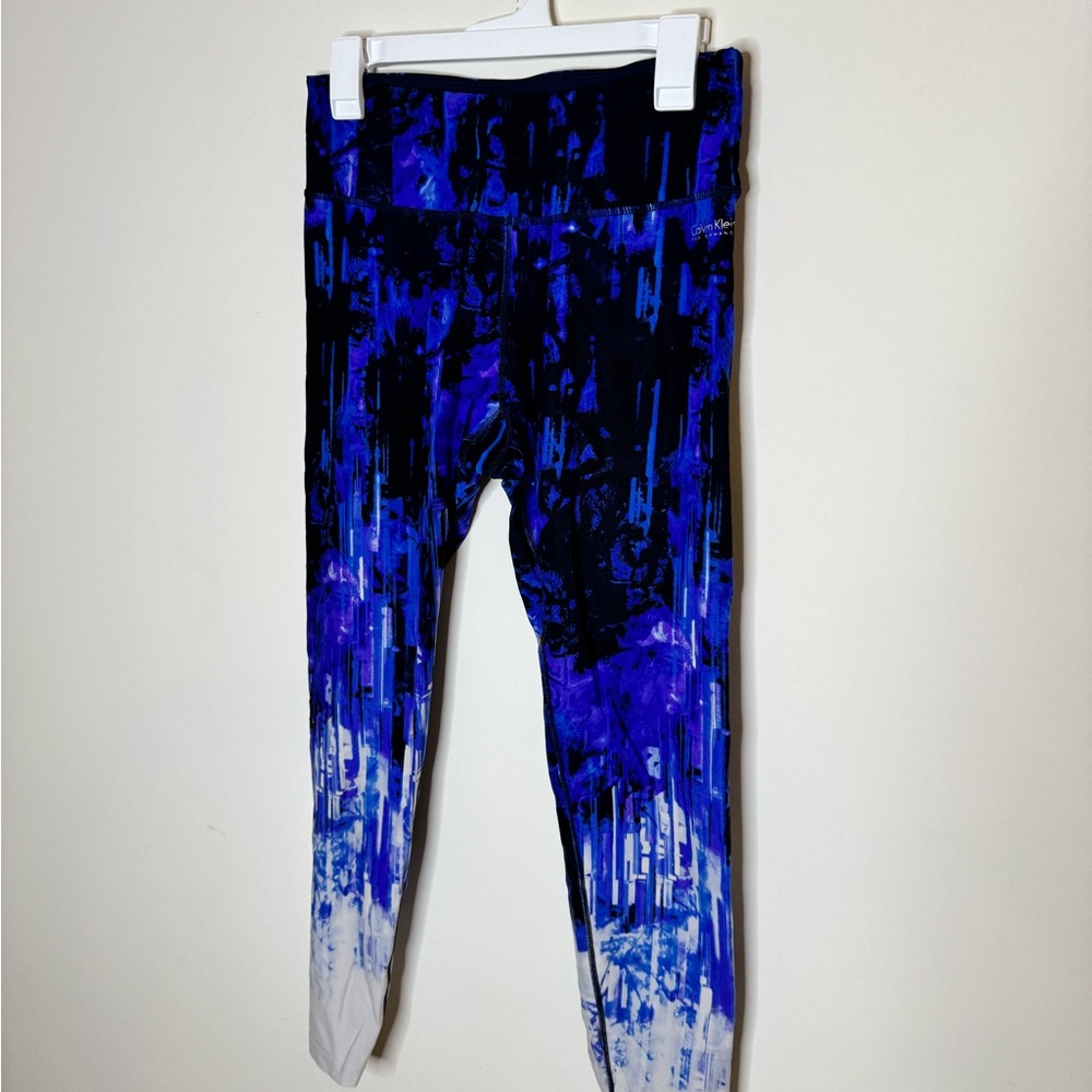 Calvin Klein Performance Women’s Leggings in Blue, Black and White